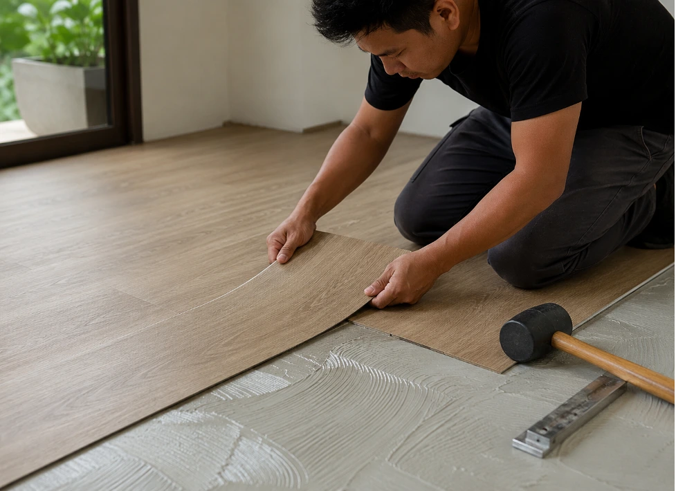 Cara Pasang PVC Dinding dan Vinyl Lantai